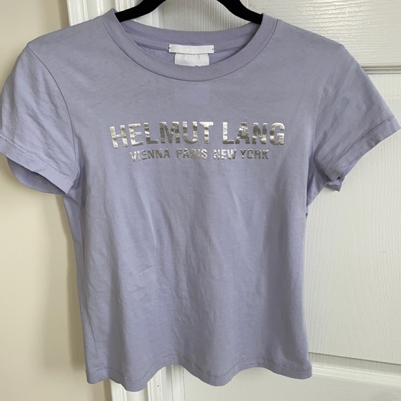 Helmut Lang LOGO PRINT SHORT SLEEVE T-SHIRT - Picture 2 of 5